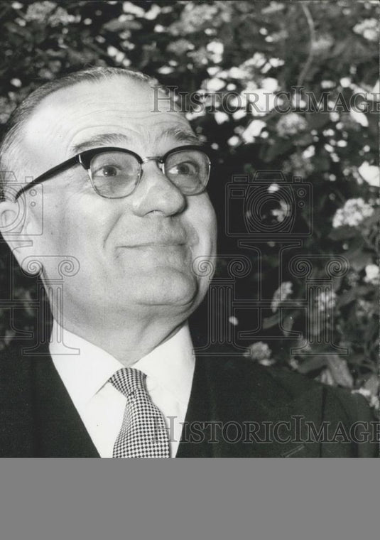 Press Photo former Foreign Minister ,George Mavros - Historic Images