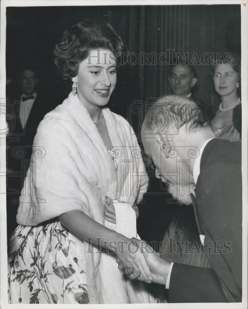 1958 Press Photo Princess Margaret/United Kingdom/Arnold Haskell - Historic Images