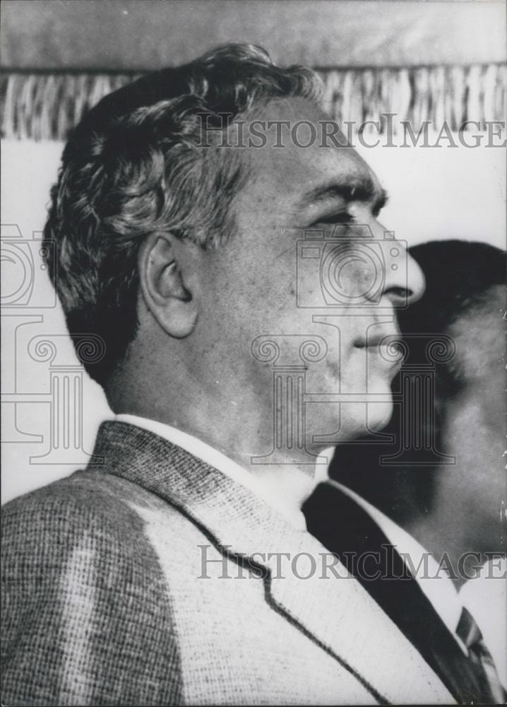 1966 Press Photo President Hafez Of Syria - Historic Images