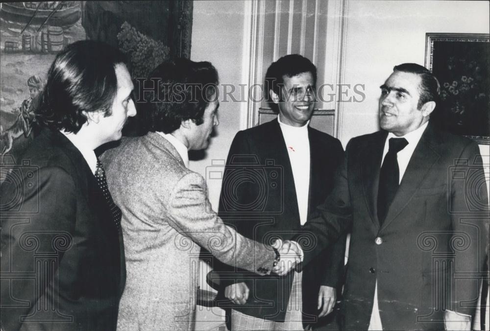 1975 Press Photo PM Pinheiro De Azevedo - Historic Images