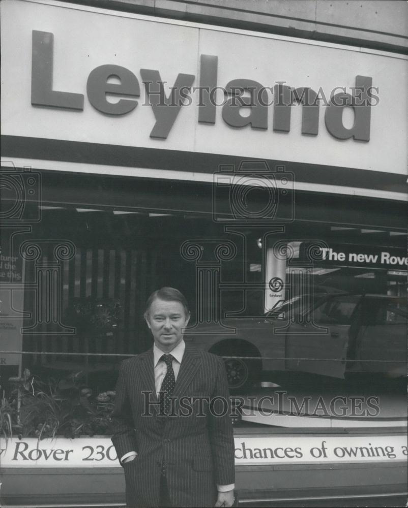 Press Photo Sir Michael Edwardes of British Leyland - Historic Images