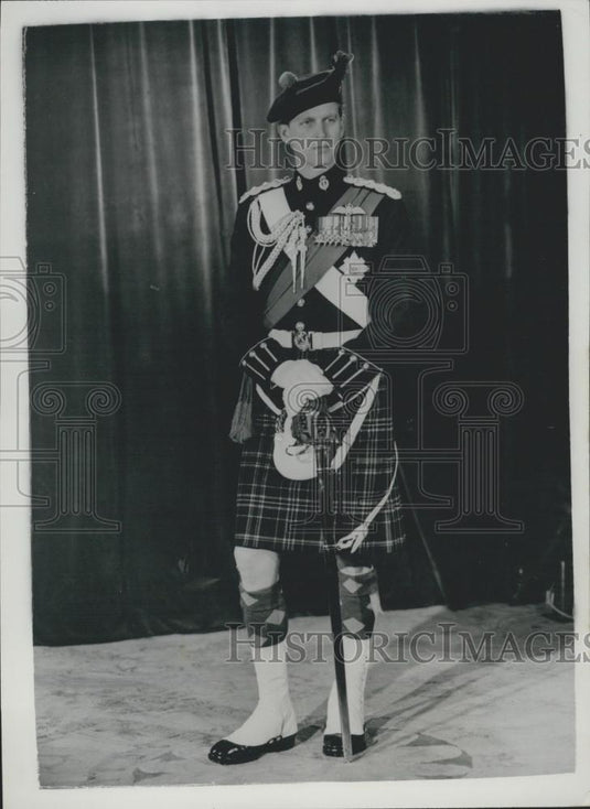 1954 Press Photo Duke of Edinburgh - Historic Images