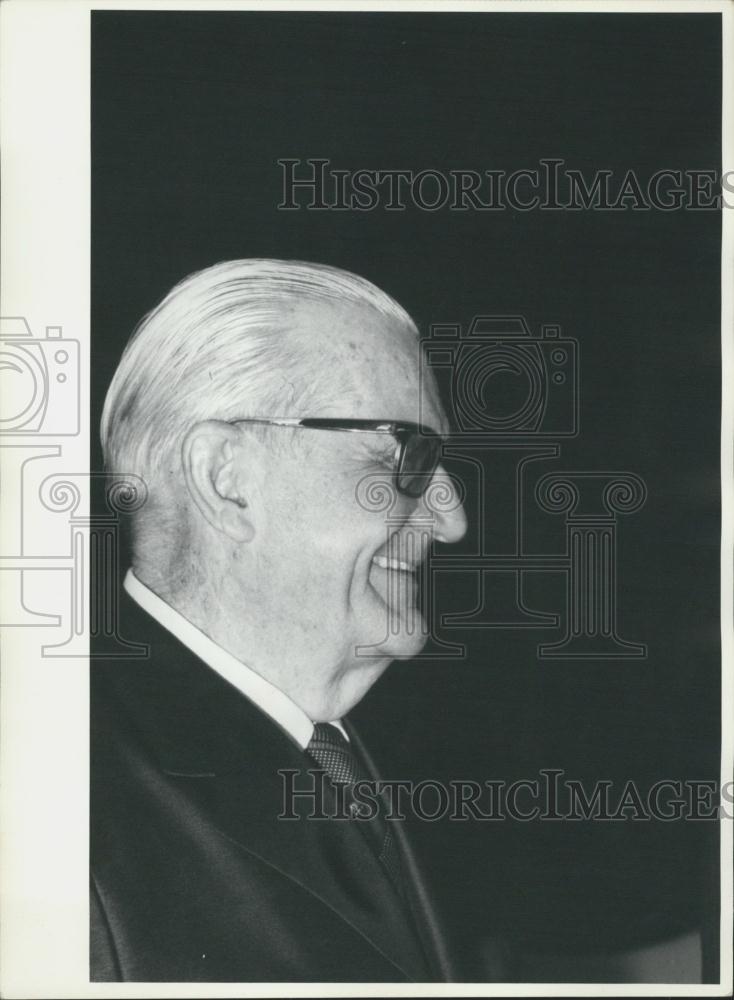 Press Photo Ernesto Ceisel Geisel ,Brasilian president - Historic Images