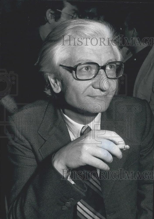 1976 Press Photo Radiero La Valle Newsman Catholic Italian Communist Party - Historic Images