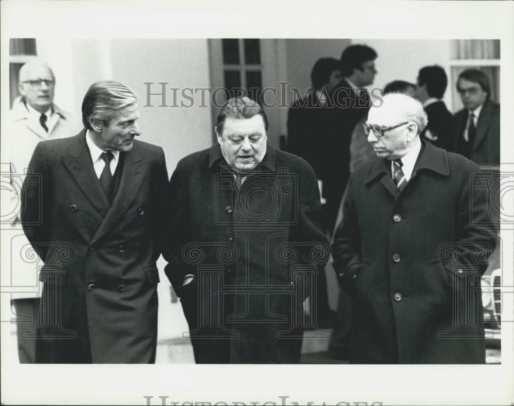 Press Photo Franz Josef Strauss - Historic Images