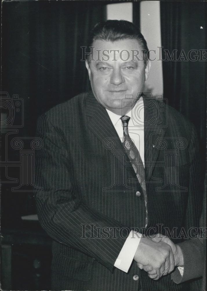 Press Photo Franz Josef Strauss - Historic Images