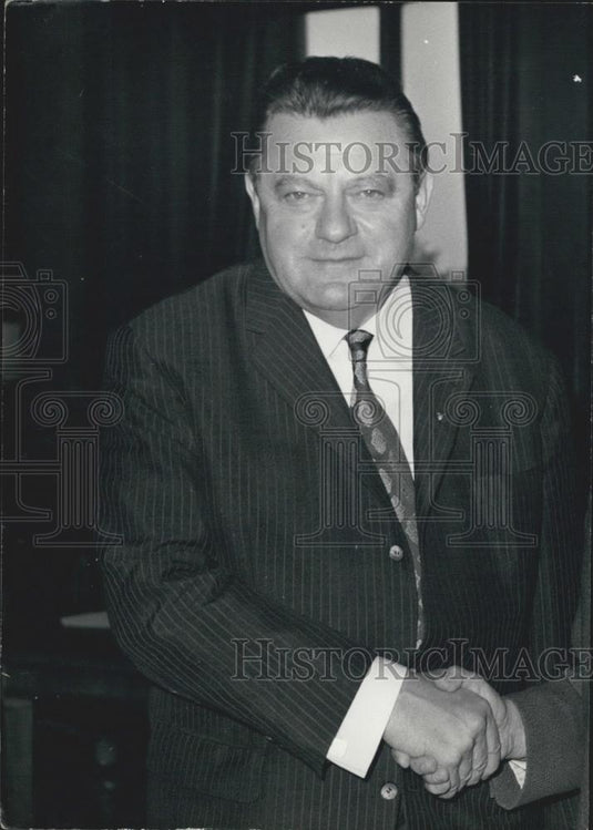 Press Photo Franz Josef Strauss - Historic Images