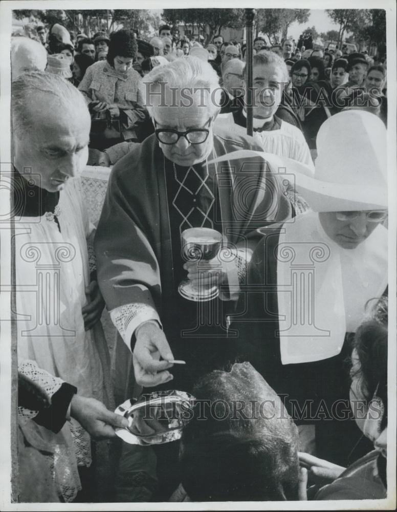 1962 Press Photo Don Zeno Saltini, Italian Priest, Nomadelfia - Historic Images