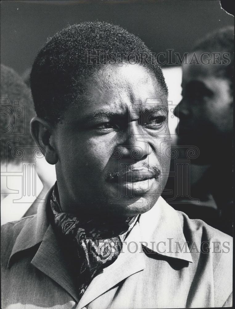 1973 Press Photo Chairman of the OAU Liberation Committee,Hashim Mbitia - Historic Images