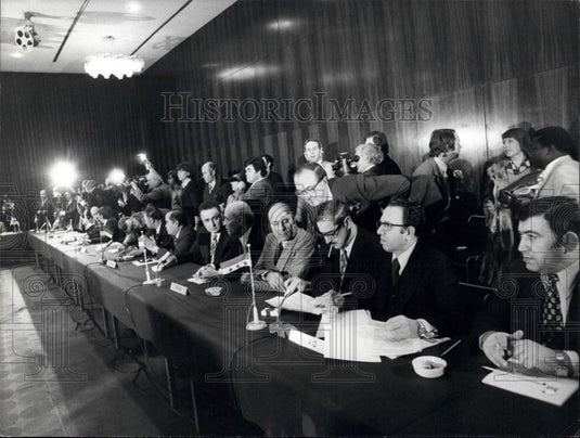 1974 Press Photo OPEC-Conference In Geneva - Historic Images