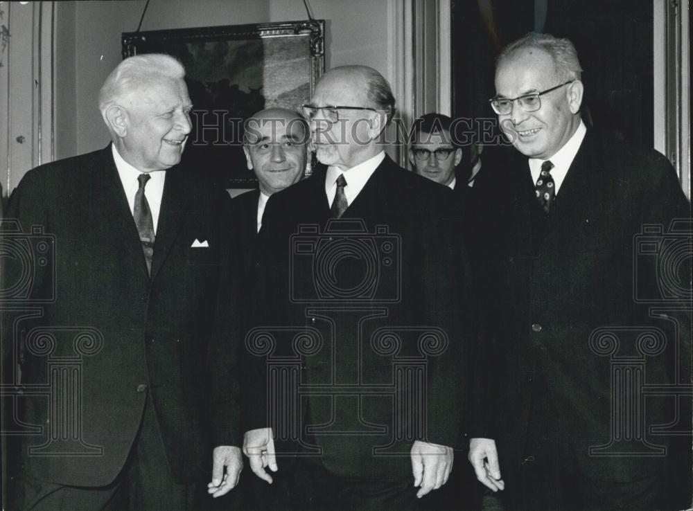 1970 Press Photo Walter Ulbricht, First Secretary of the Central Committee - Historic Images