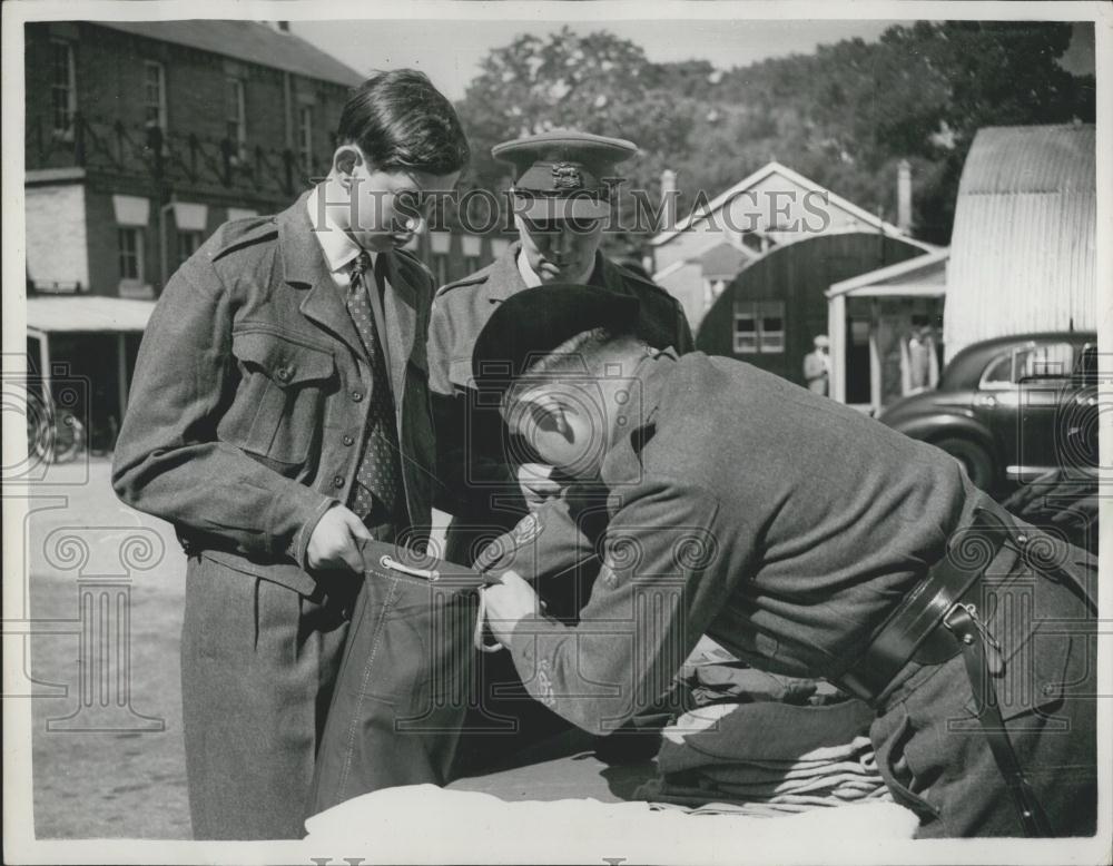 1953 Press Photo Duke of Kent Joins Army - Historic Images