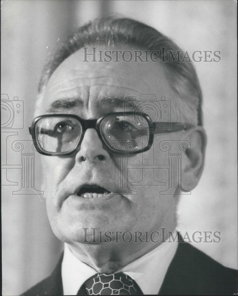 1980 Press Photo Gordon Brunton, chief executive of Thomson British Holdings - Historic Images