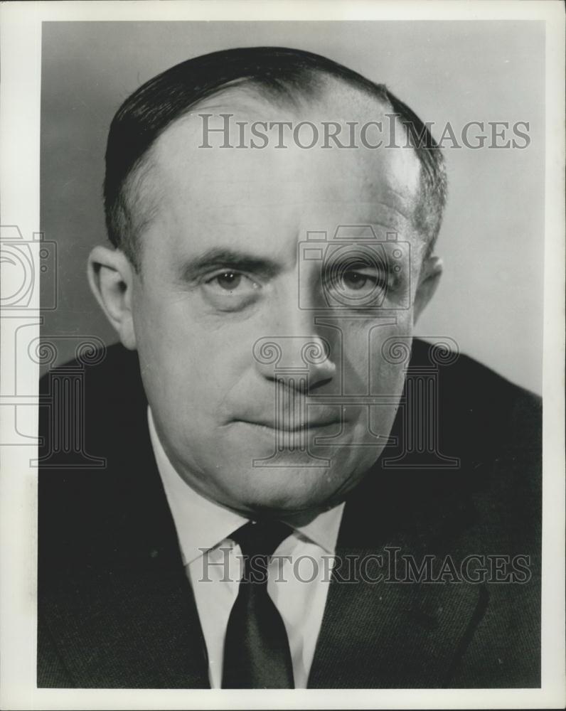 Press Photo Dr.Werner Dollinger Federal Minister of Posts and Telecommunications - Historic Images