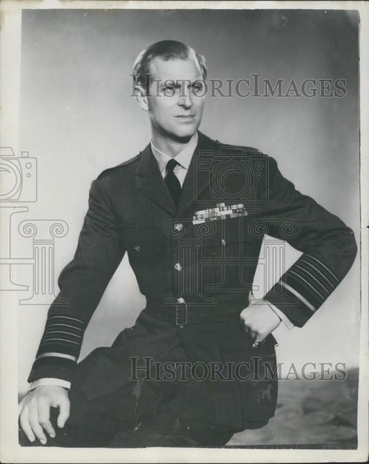 1953 Press Photo H.R.H. Duke of Edinburgh - Historic Images