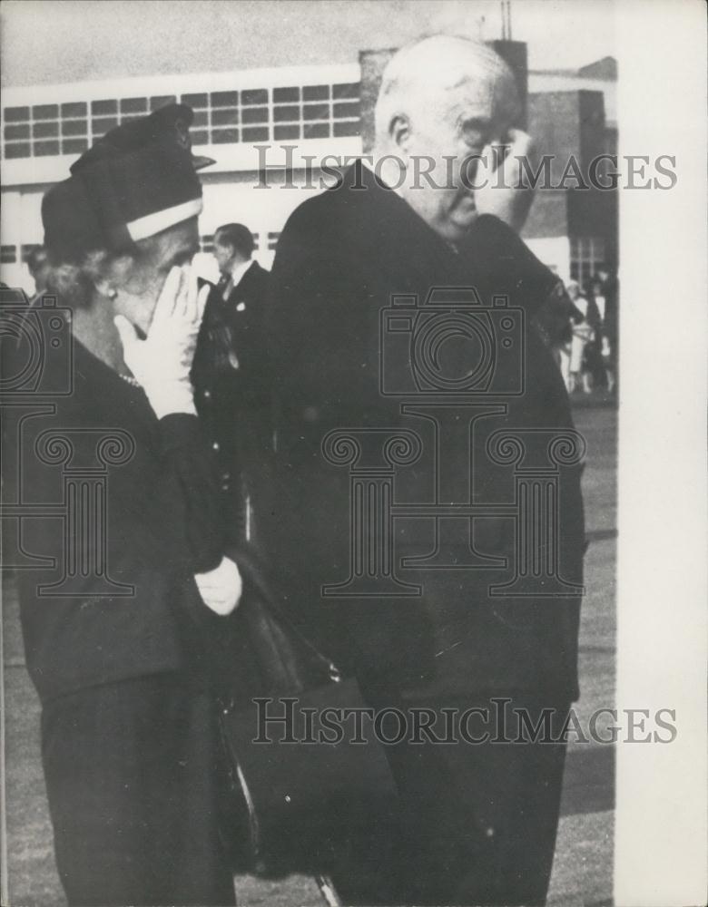 1965 Press Photo Australian Prime Minister Sir Robert Menzies and his wife - Historic Images