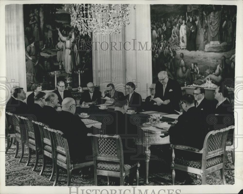 Press Photo King Frederick Of Denmark Stars In Film - Historic Images