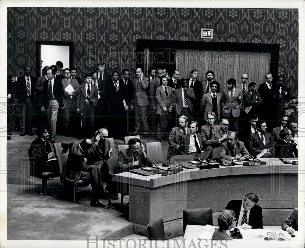 1979 Press Photo U.N. security council meeting - Historic Images