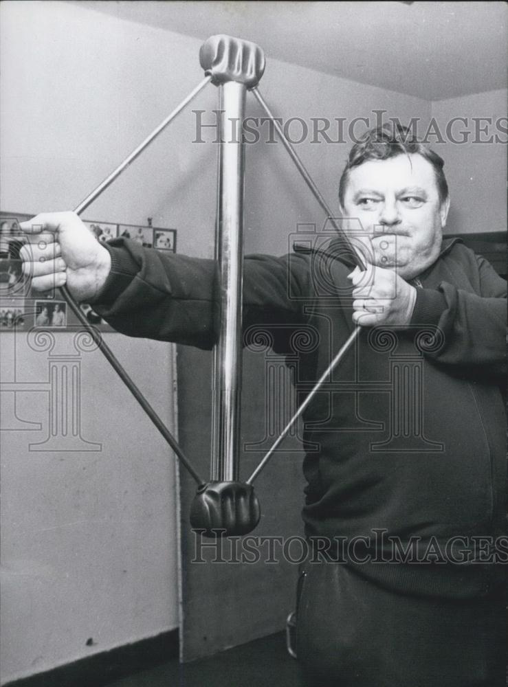 1966 Press Photo Franz Josef Strauss - Historic Images