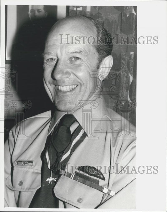 1981 Press Photo Major General Michael Walsh Named Chief Scout - Historic Images