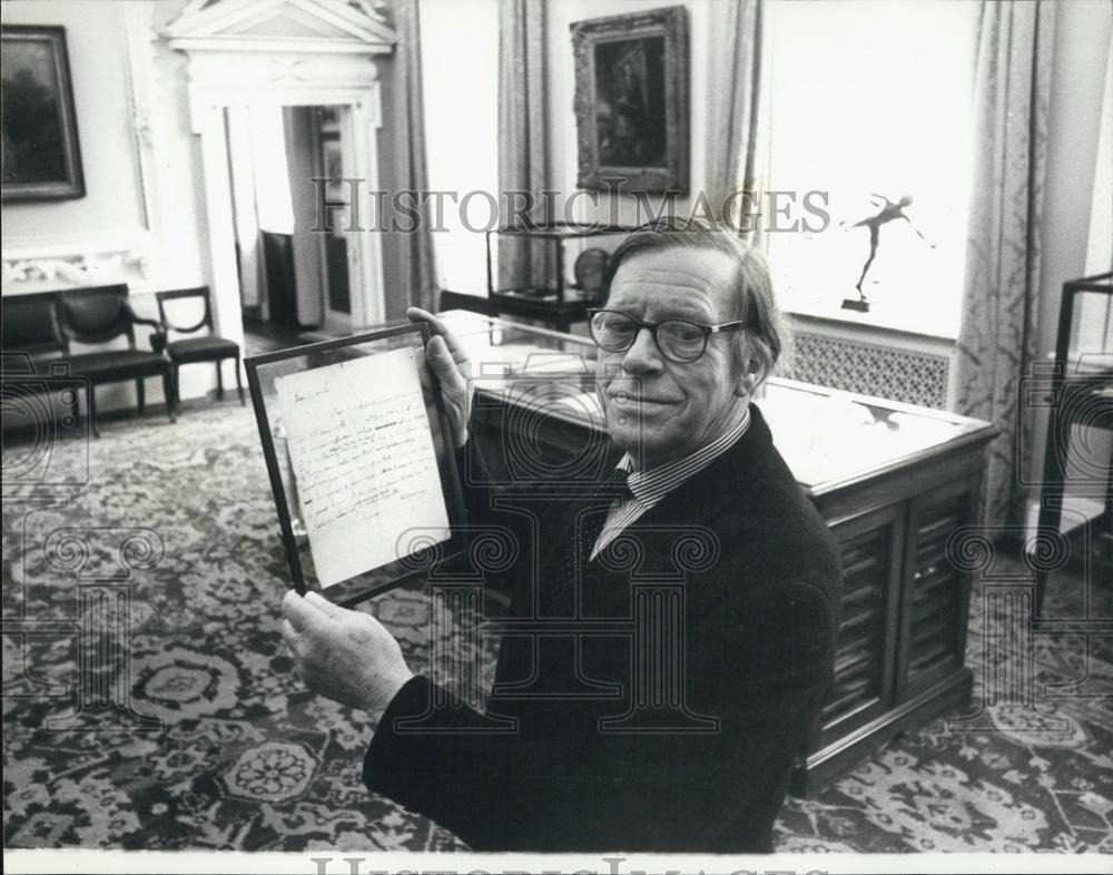 1975 Press Photo Private Rooms Open to the Public For 1st Time In Royal Academy - Historic Images