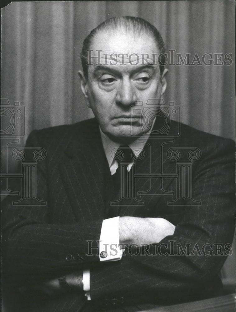 1976 Press Photo Parliament Reublican Signor Bruno Visentini - Historic Images