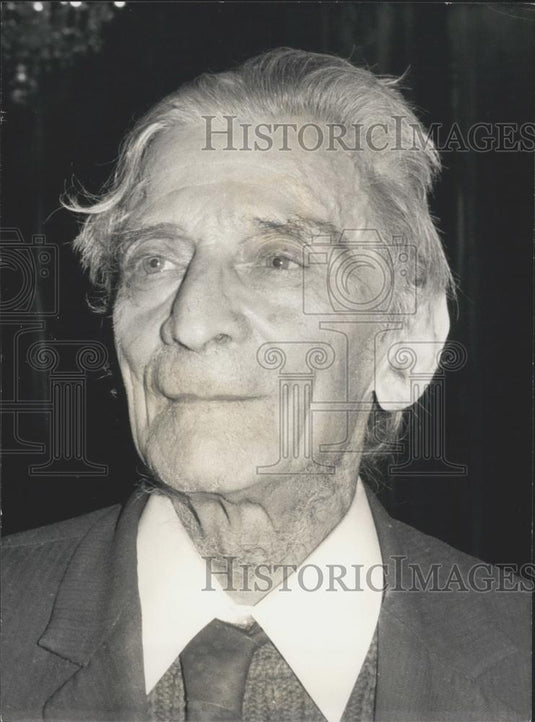 Press Photo Winner Of The City Of Paris Prize For Literature,Mr. Jean Wahl - Historic Images