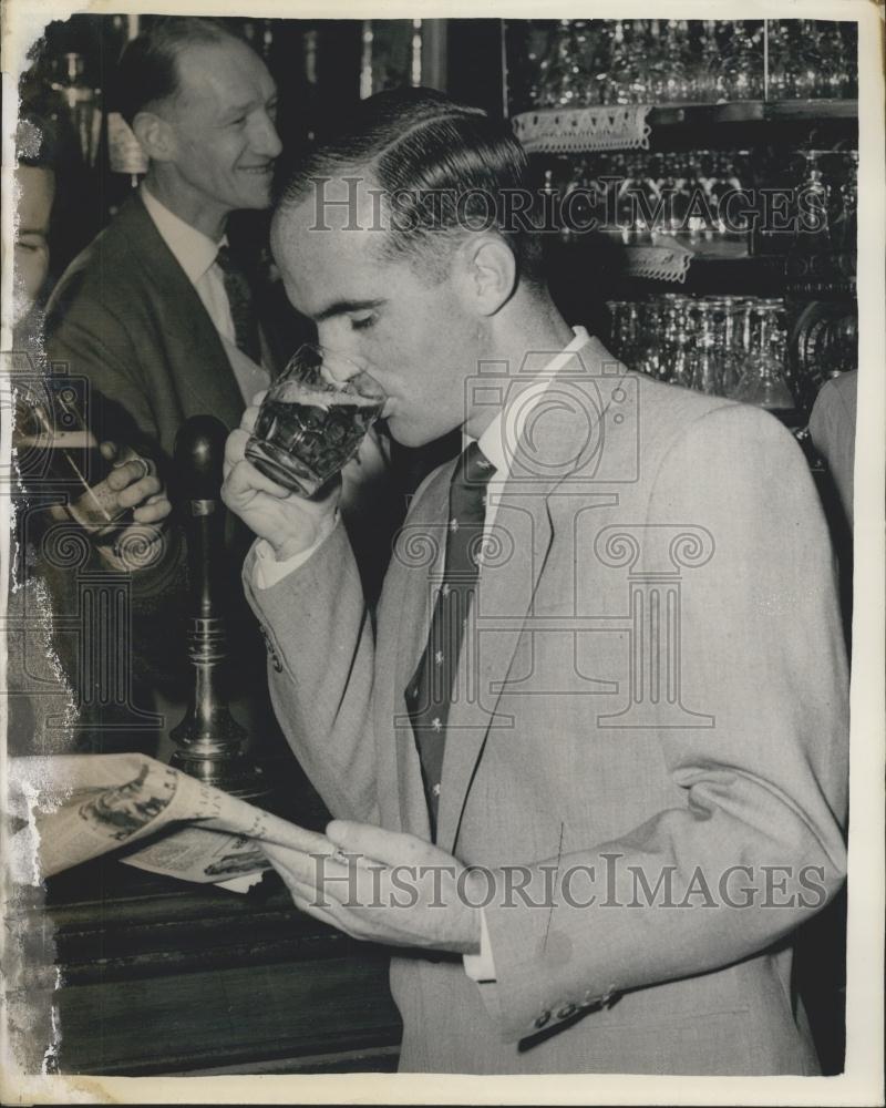 1957 Press Photo Australian Cricketer Ian Craig - Historic Images