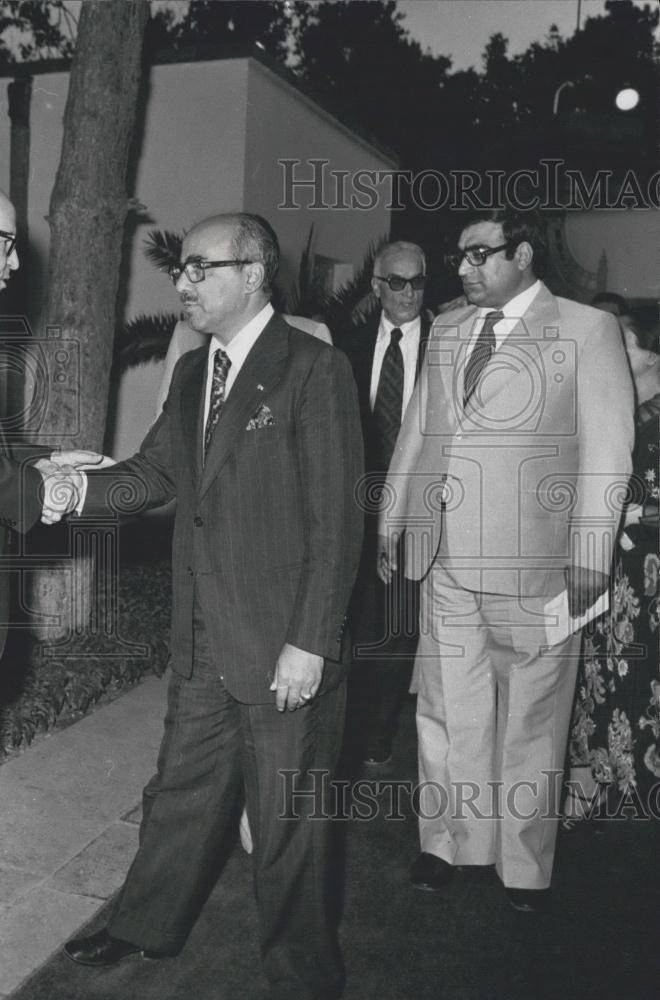 Press Photo Mansor Rohan &amp; Shaif Emani at Political Conference - Historic Images