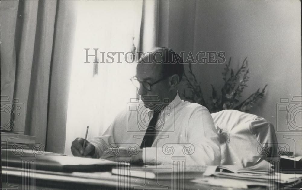 1965 Press Photo Adlai Stevenson In Rio - Historic Images