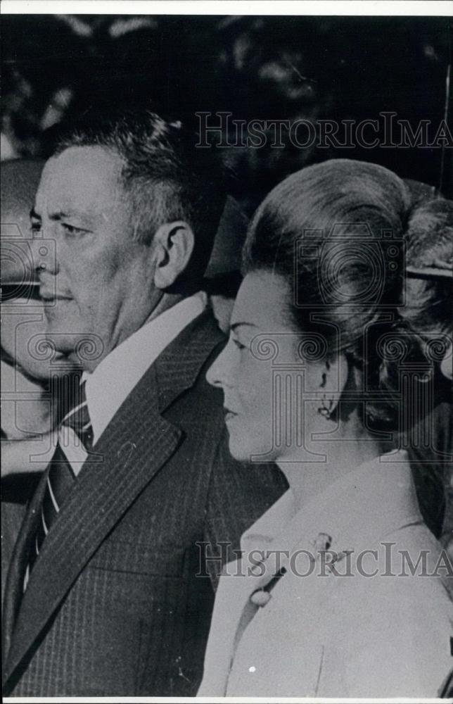 Press Photo Panama Pres Torrijo and his wife - Historic Images
