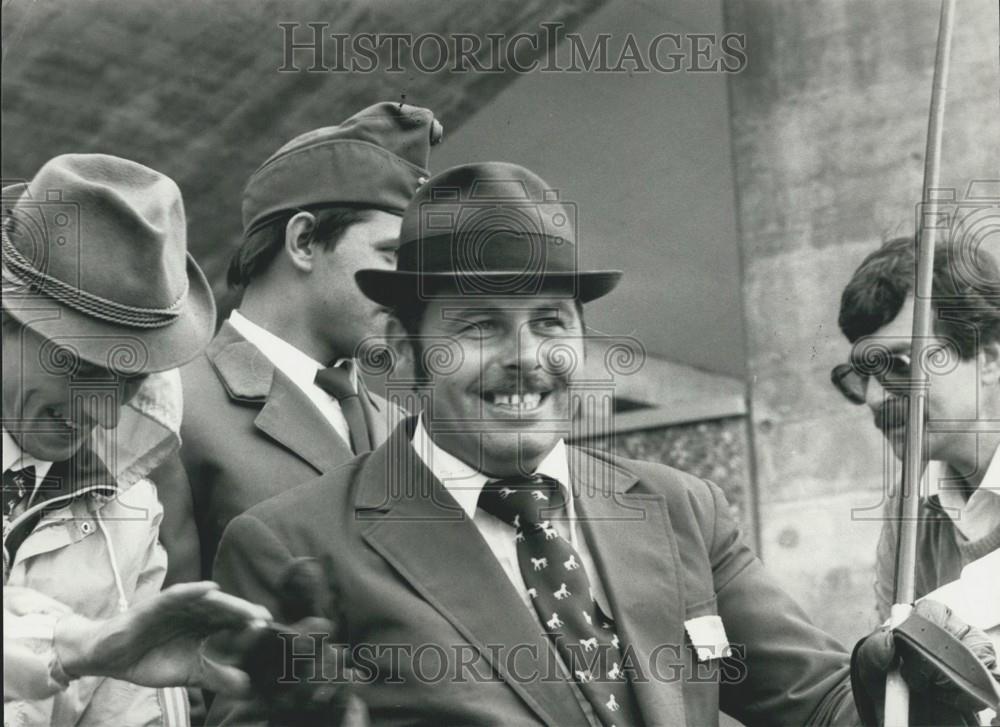 1981 Press Photo Hungarian Gyorgy Bardos, European Four-In-Hand Champion - Historic Images