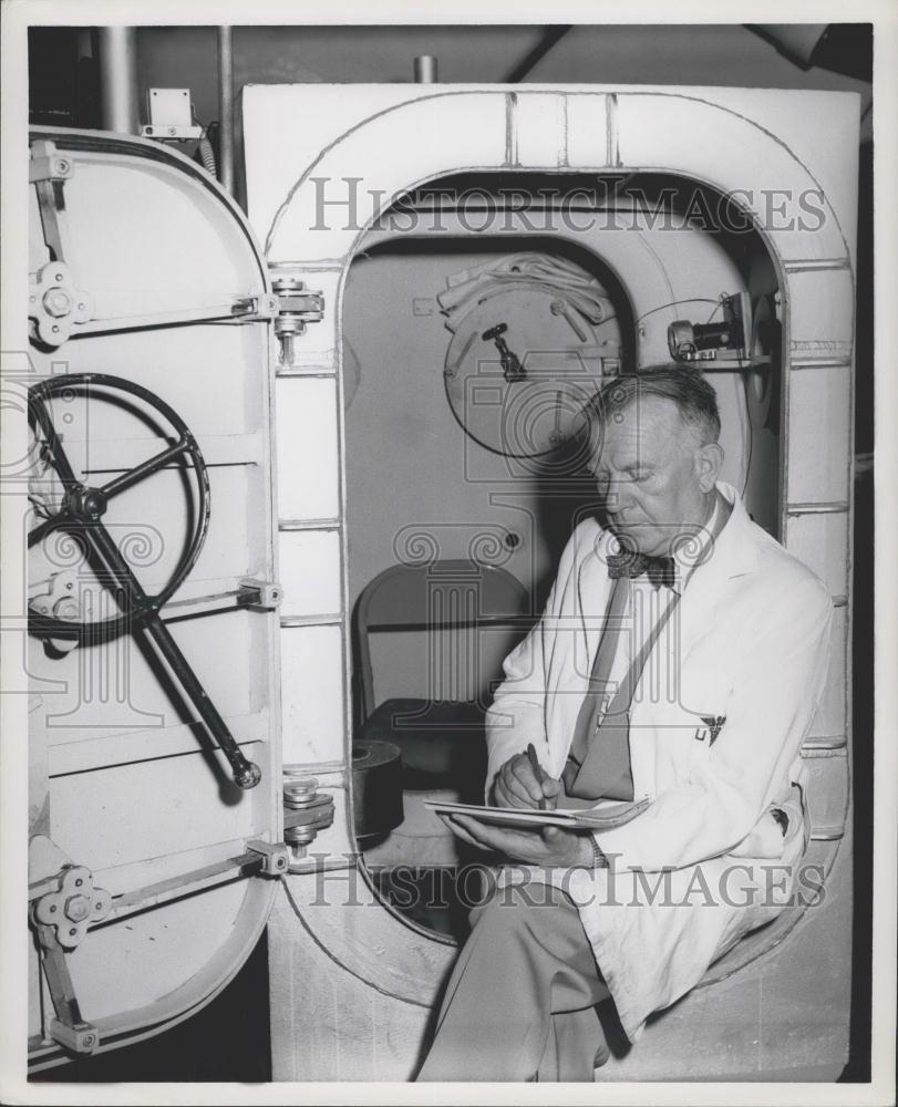 1956 Press Photo Dr. Hubertus Strongold - Historic Images