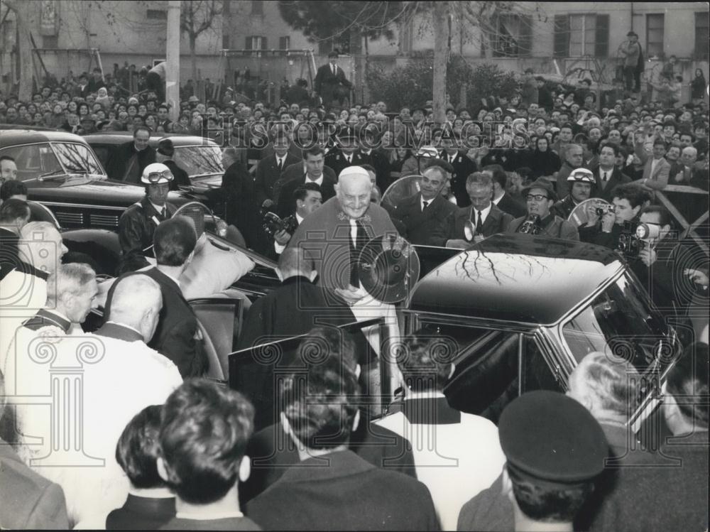 1963 Press Photo Pope Giovanni XXIII - Historic Images