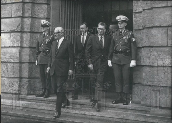 Ambassador Kenneth Rush 1970 Vintage Press Photo Print - Historic Images