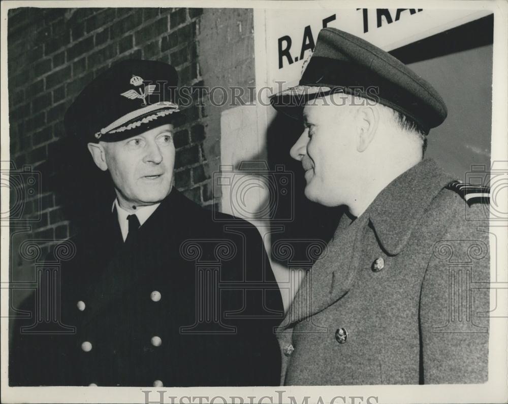 1955 Press Photo Lieut. Gen. Axel Ljungdahl Commander in Chief of the Swedish A - Historic Images