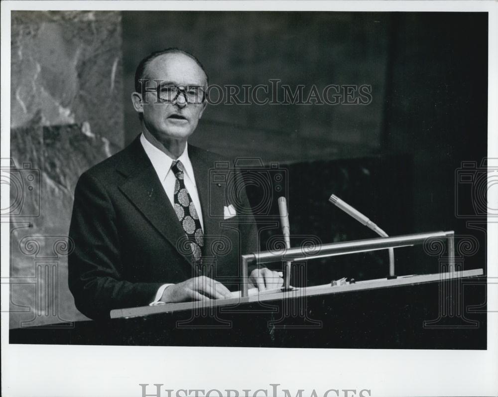 1974 Press Photo UN General Assembly's General Debate Opens - Historic Images