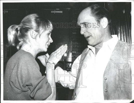 1981 Press Photo Robert Duvall, Marique Disco, New York City - Historic Images