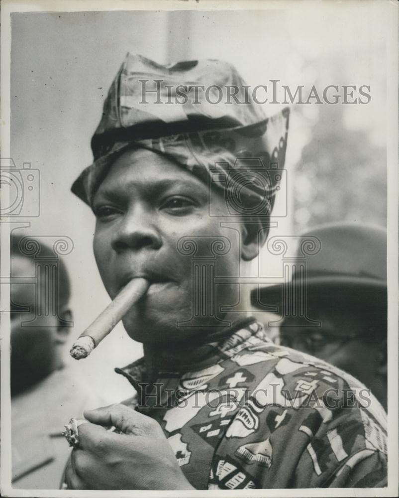 1953 Press Photo Mr. A.C. NWAPA M.H.R. Central Minister of Commerce - Historic Images