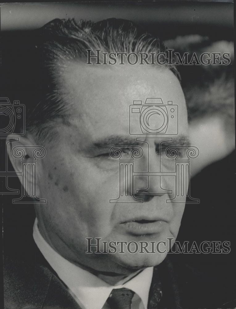 Press Photo Soviet Delegate, Disarmament Talks, Geneva - Historic Images