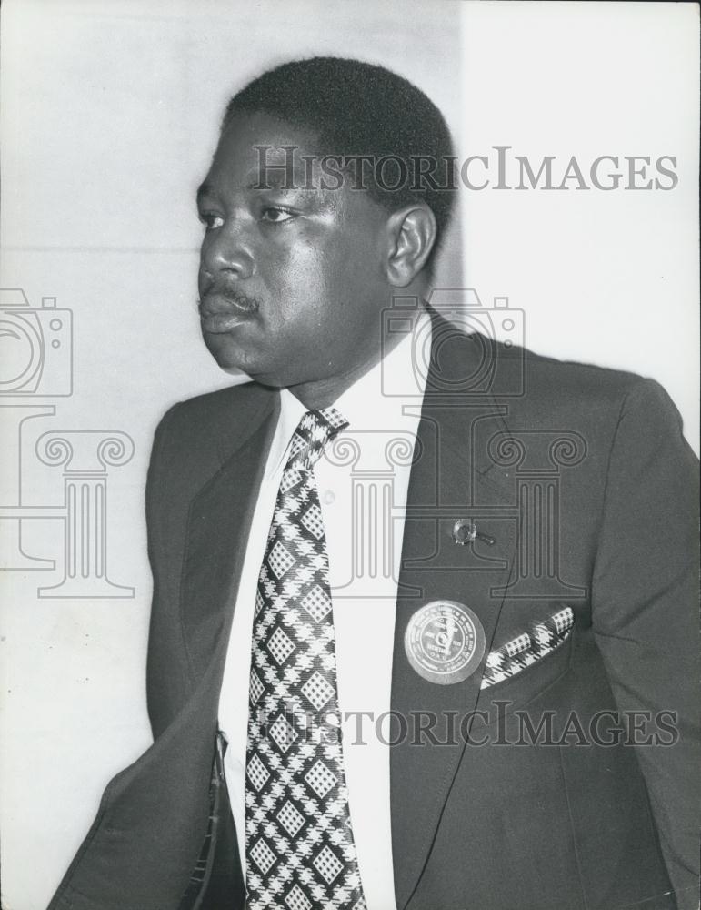 Press Photo Hashim Mbitta: Chairman of the OAU Liberation Committee - Historic Images