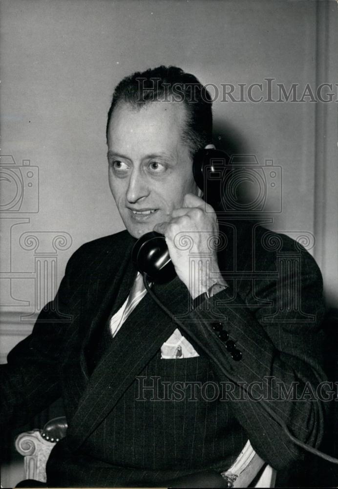 1958 Press Photo Roger Belin Appointed French Government&#39;s Secretary General - Historic Images