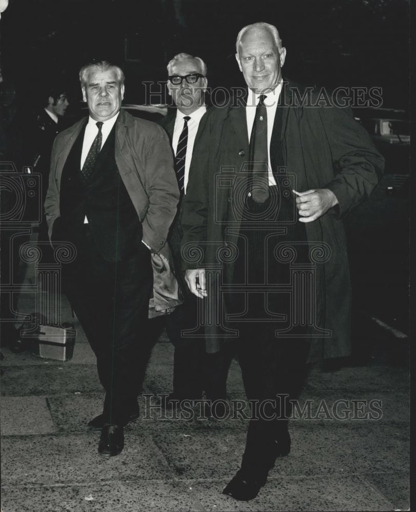 1970 Press Photo Jack Jones and other Dockers delegates - Historic Images