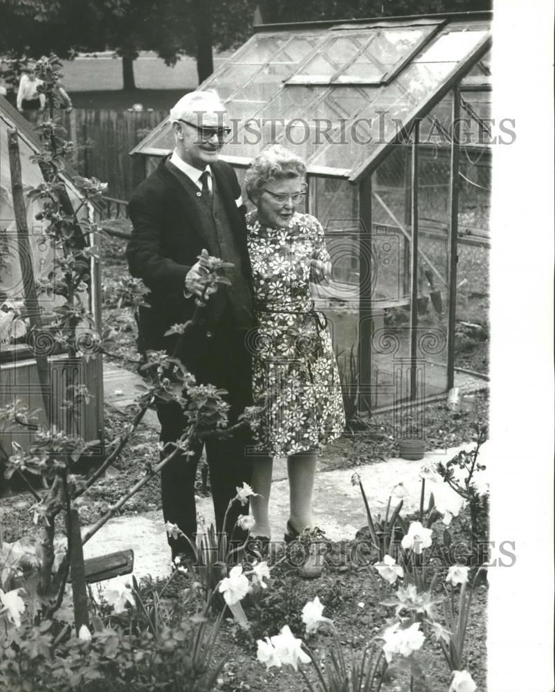 1970 Press Photo Labour MP William James Owen, Wife Ann Owen - Historic Images