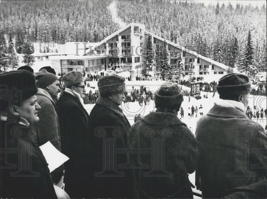 1973 Press Photo Czechoslovak President Ludvik Svoboda, Premier Lubomir Strougal - Historic Images