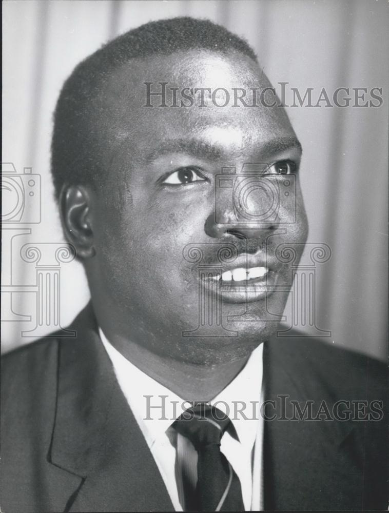 Press Photo J. Chimba Minister of Commerce &amp; Industry - Historic Images