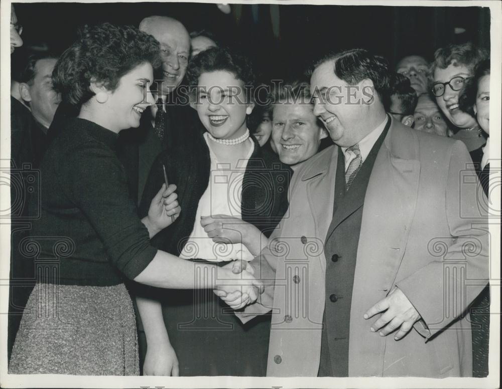 1956 Press Photo Georgi Malenkov Soviet Minister Power Stations Maureen Pretty - Historic Images