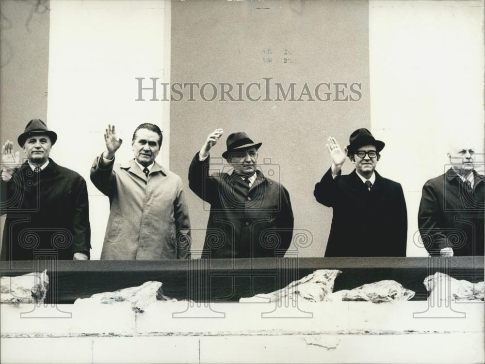 1974 Press Photo CELEBRATION OF MAY 24 - Historic Images