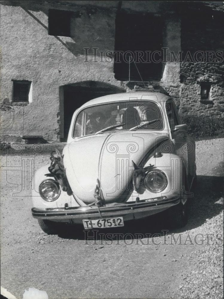 1973 Press Photo Volkswagen car for hunting - Historic Images