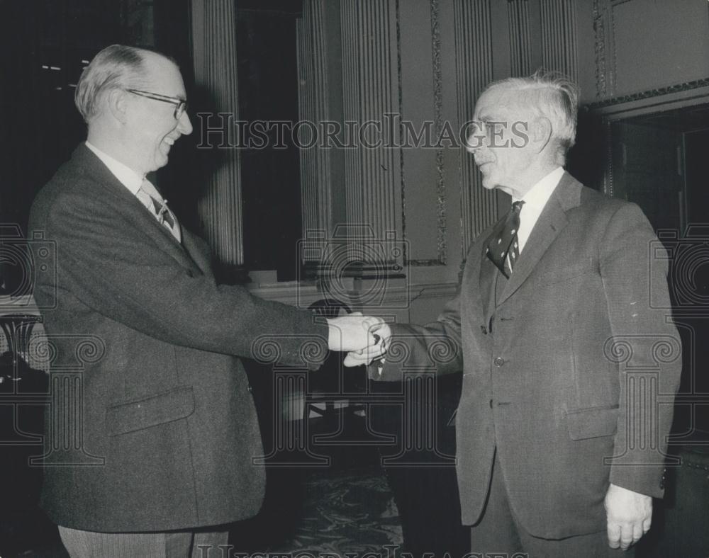 1972 Press Photo Lord Mayor, London Mais, General Sir Kenneth Darling - Historic Images